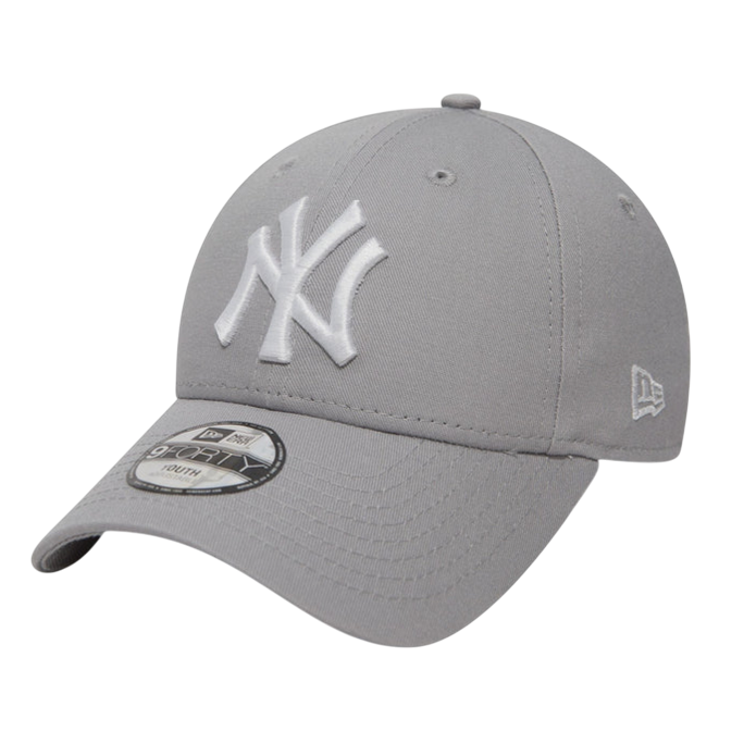 New Era - Cappellino 9FORTY Yankees Essential 10531940 Grigio - FRONTALE 1