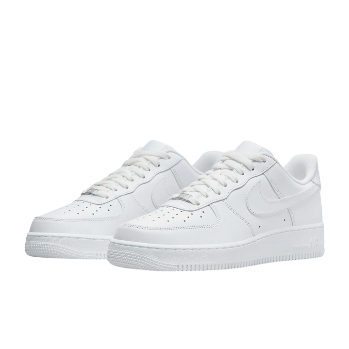 Nike Air Force 1 '07 CW2288 111 sneakers bianche uomo vista frontale