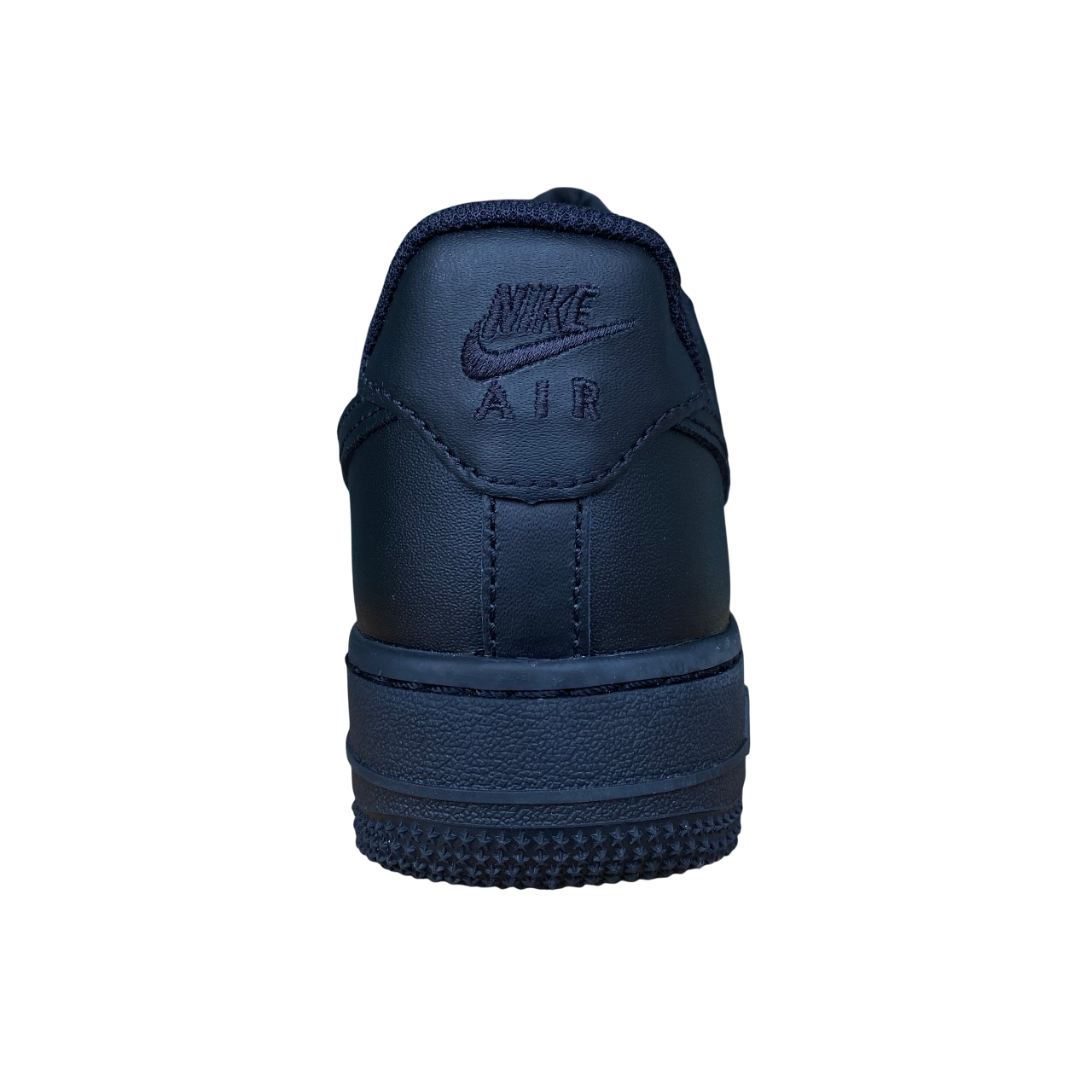 Nike Air Force 1 '07 total black da donna modello DD8959-001, sneakers iconiche con design classico, suola in gomma e tomaia in pelle premium per stile urbano - tallone