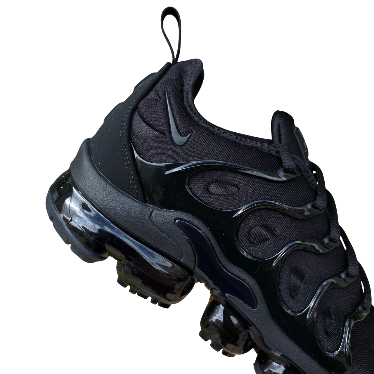 Nike Air VaporMax Plus 924453-004 scarpe uomo nere con tecnologia Air Max per comfort rivoluzionario e stile urbano - tacco