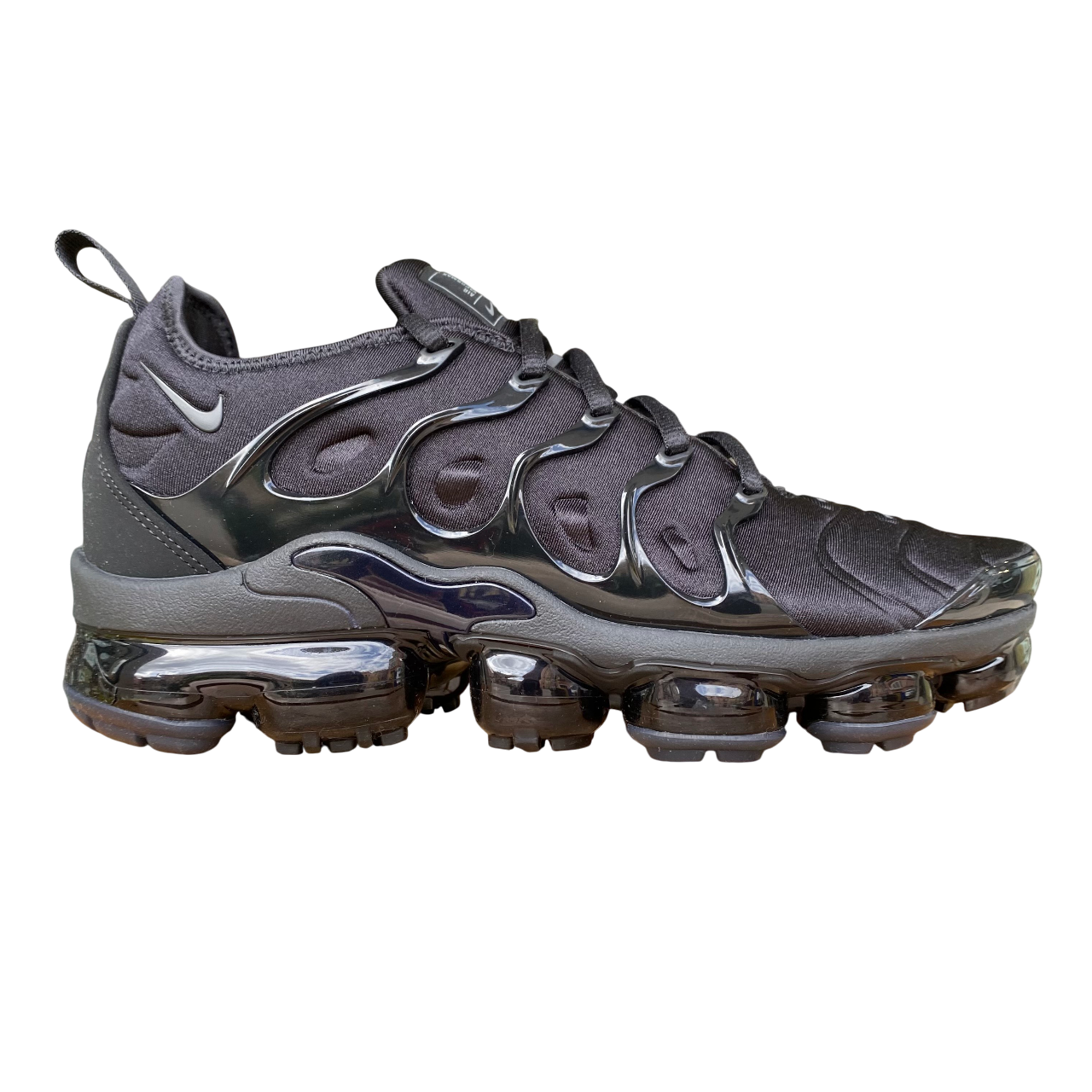 Nike Air VaporMax Plus 924453-004 scarpe uomo nere con tecnologia Air Max per comfort rivoluzionario e stile urbano - esterno