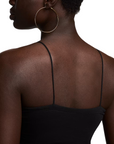Nike Canotta aderente con spalline sottili FN3685-010 nero