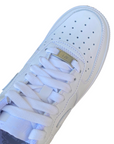 Nike DD8959-100 Air Force 1 '07 Bianco - Sneakers Donna Stile Iconico - vista frontale punta