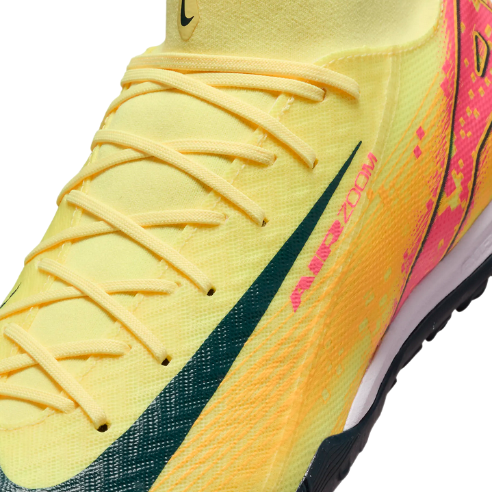 Nike scarpa da calcetto da uomo Mercurial Zoom Superfly 10 Academy Kylian Mbappé FQ8333-800 giallo-arancio 2