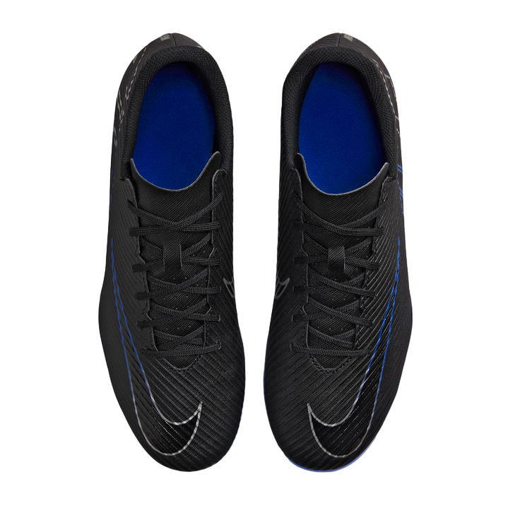 Nike scarpa da calcio da uomo Vapor 15 Club FG/MG DJ5963-040 nero-azzurro 6