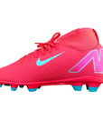 Nike scarpa da calcio junior Mercurial Superfly 10 Club FQ8318-800 rosso brace