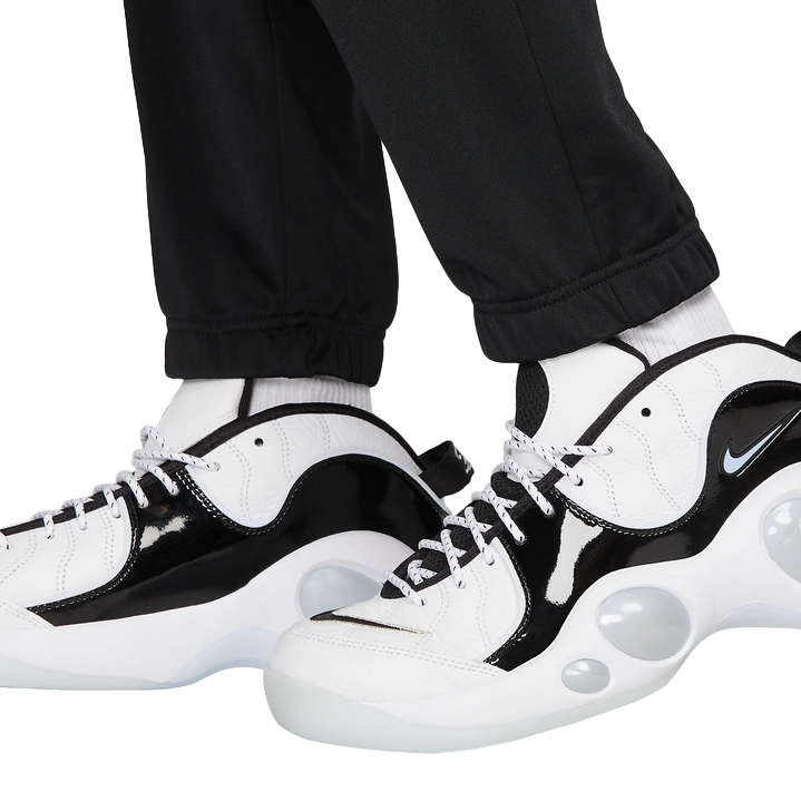 Nike tuta sportiva da uomo in poliestere Club FB7351-010 nero-bianco 6