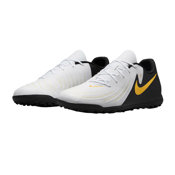 Nike scarpa da calcetto da uomo Phantom GX 2 Club TF FJ2587-100 bianco-nero-oro