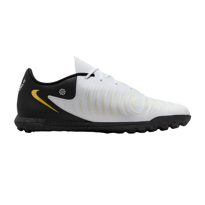 Nike scarpa da calcetto da uomo Phantom GX 2 Club TF FJ2587-100 bianco-nero-oro