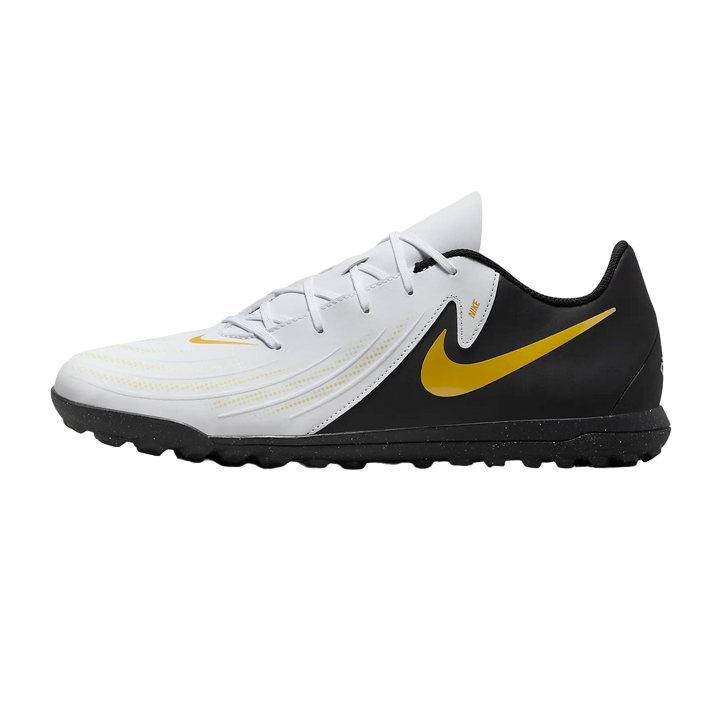 Nike scarpa da calcetto da uomo Phantom GX 2 Club TF FJ2587-100 bianco-nero-oro