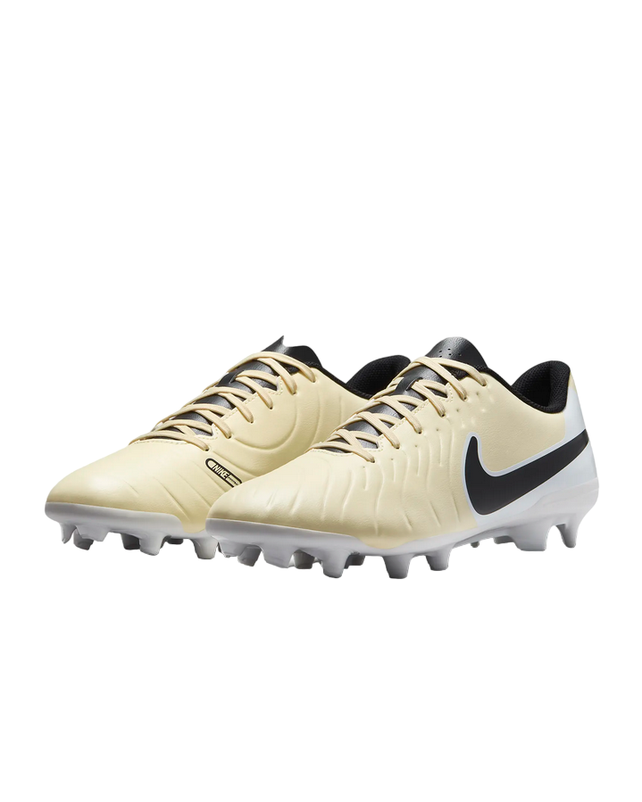 Nike scarpa da calcio da uomo Legend 10 Club FG/MG DV4344-700 limonata-nero
