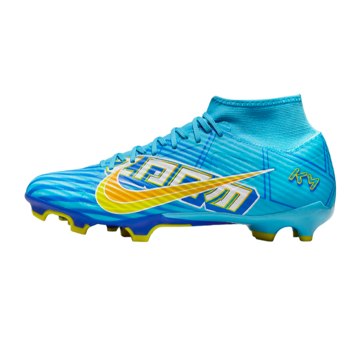 Nike scarpa da calcio da uomo Zoom Superfly 9 Acad KM FG/MG DO9345-400 blu baltico-bianco