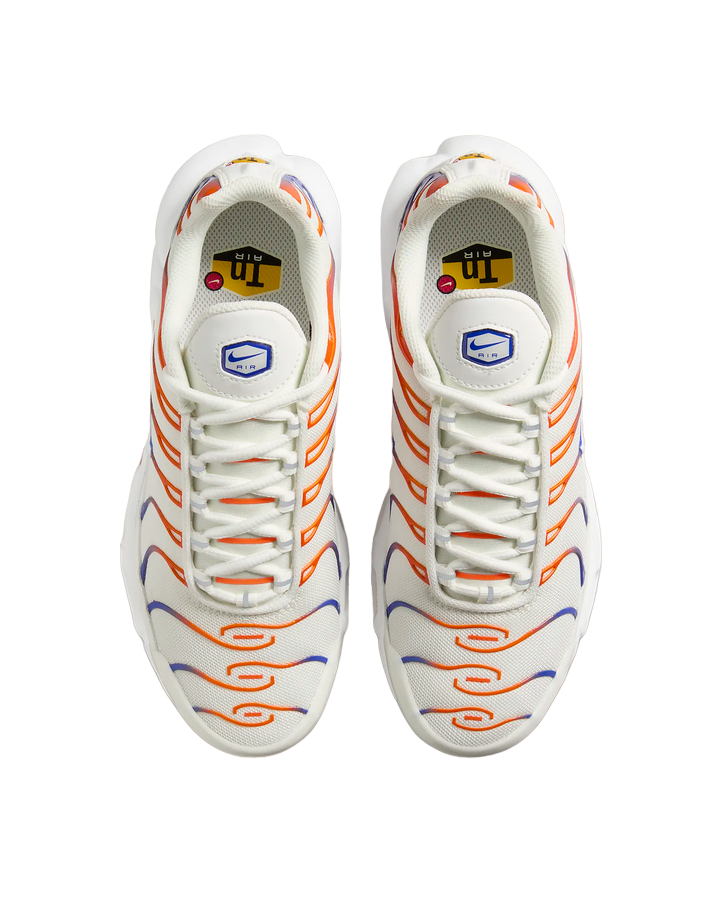 Nike scarpa sneakers Air Max Plus Tn da donna DZ3670 103 bianco-blu-arancio