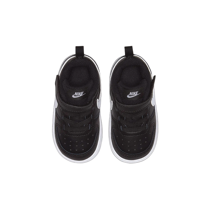 Nike children's sneakers shoe Court Borough Low 2 BQ5453 002 black-white