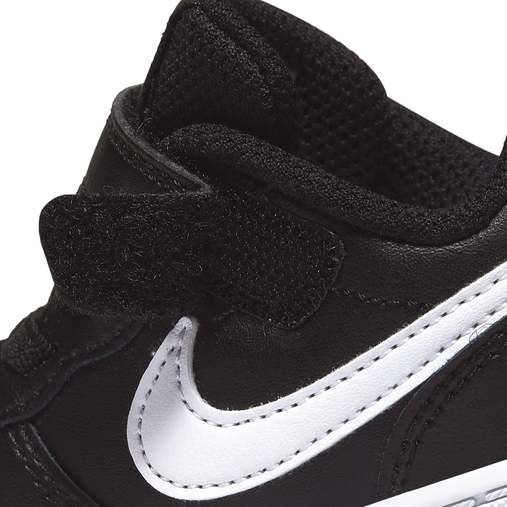 Nike children's sneakers shoe Court Borough Low 2 BQ5453 002 black-white