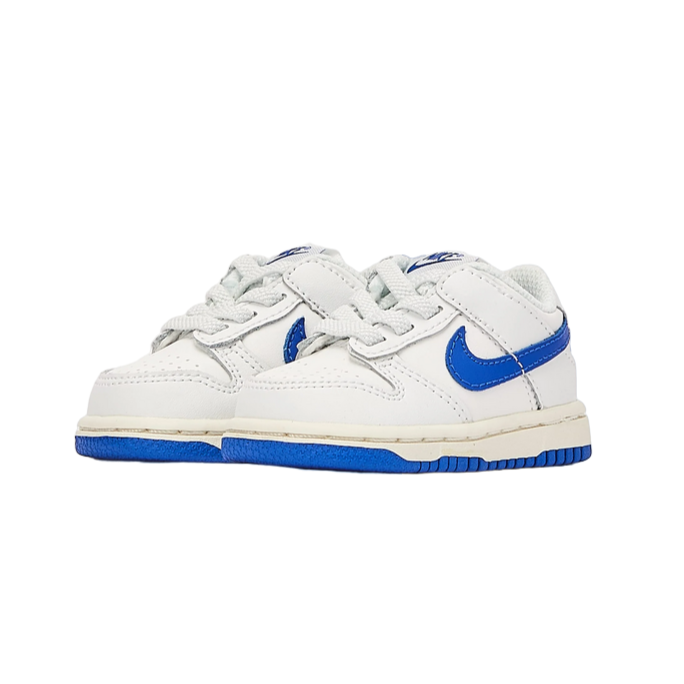 Nike scarpa sneakers da bambino Dunk Low DH9761 105 bianco-azzurro