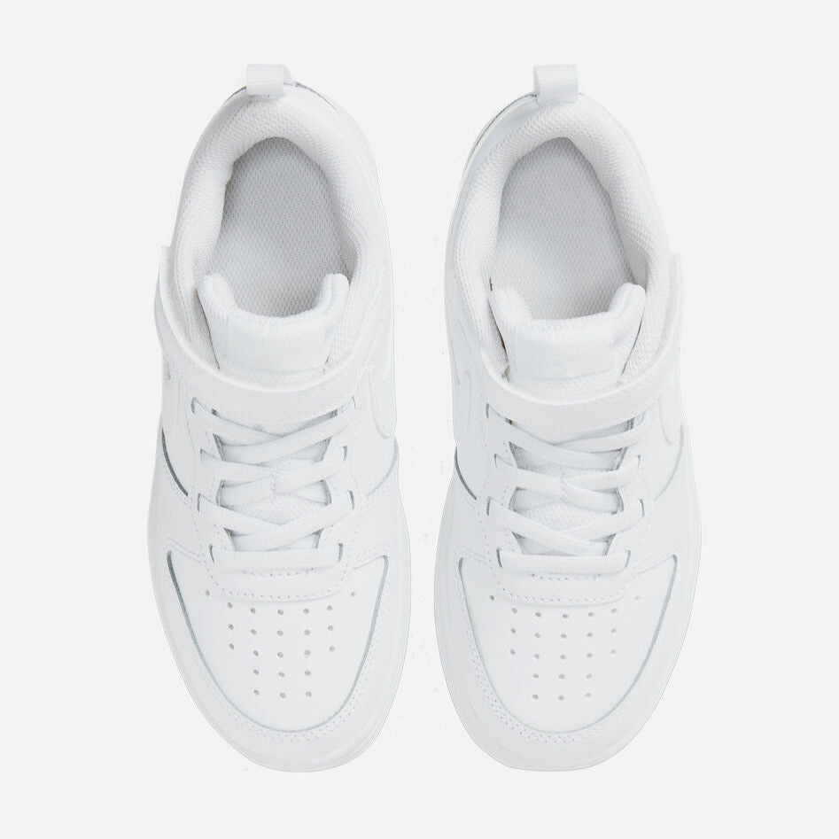 Nike boys sneakers shoe Court Borough Low 2 PSV BQ5451 100 white