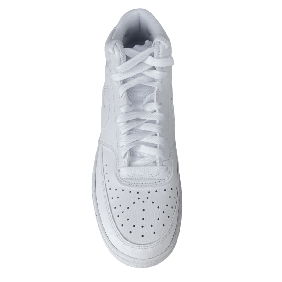 Nike men's sneakers shoe Court Vision Mid Next Nature DN3577 100 white