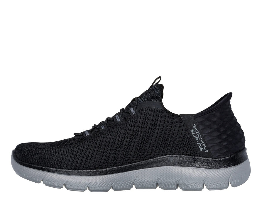 Skechers scarpa uomo Slip-ins Summits High Range 232457/BKCC nero-carbone