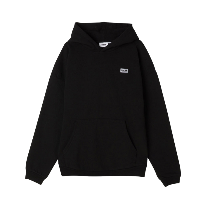 Obey felpa con cappuccio da adulto "Services extra heavy" 112470238 nero