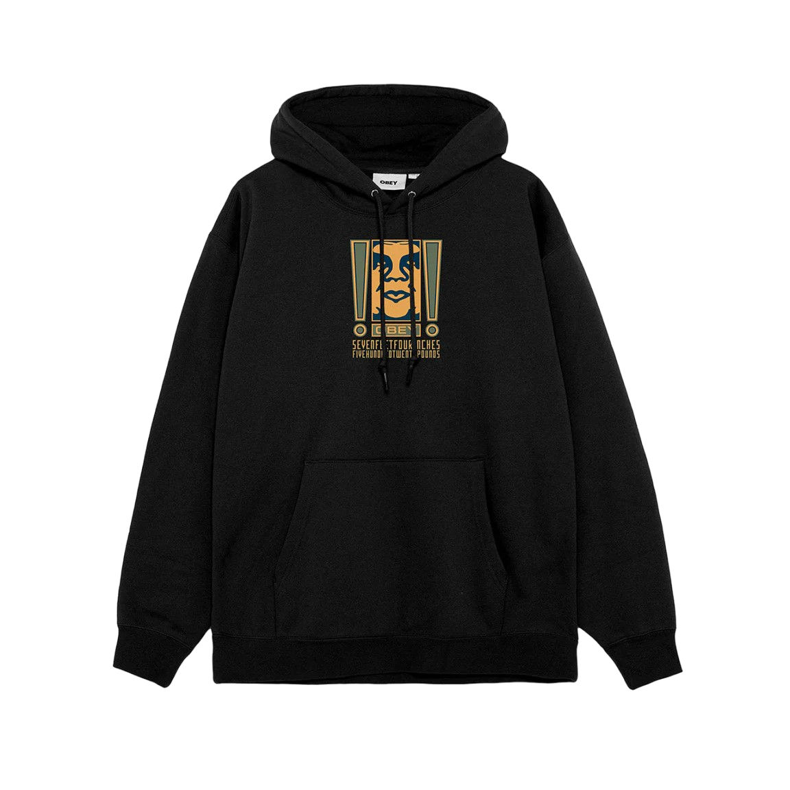 Obey felpa con cappuccio da adulto
"double exclamation" 112843967 nero