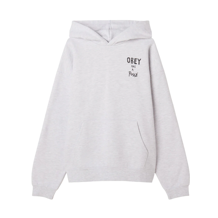 Obey felpa con cappuccio da adulto
Posse Extra Heavy 112470231 grigio cenere