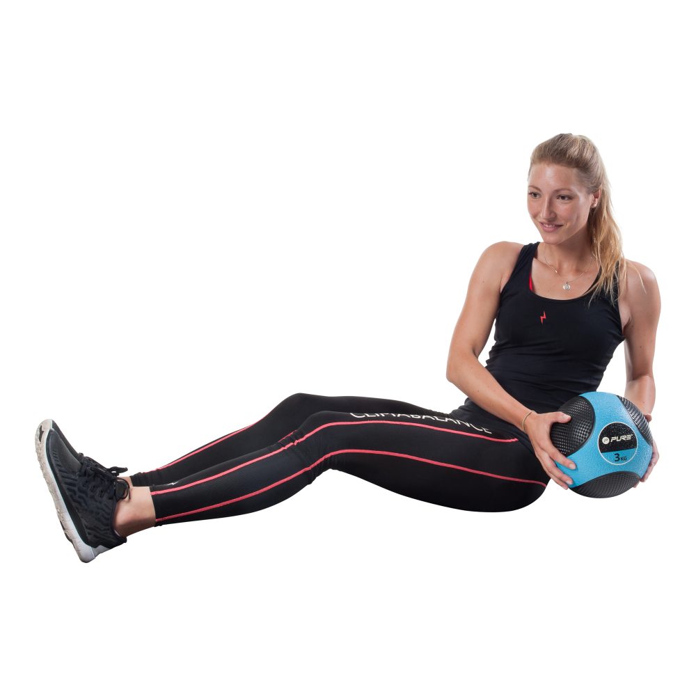 Pure 2Improve Medicine Ball 3kg light blue black
