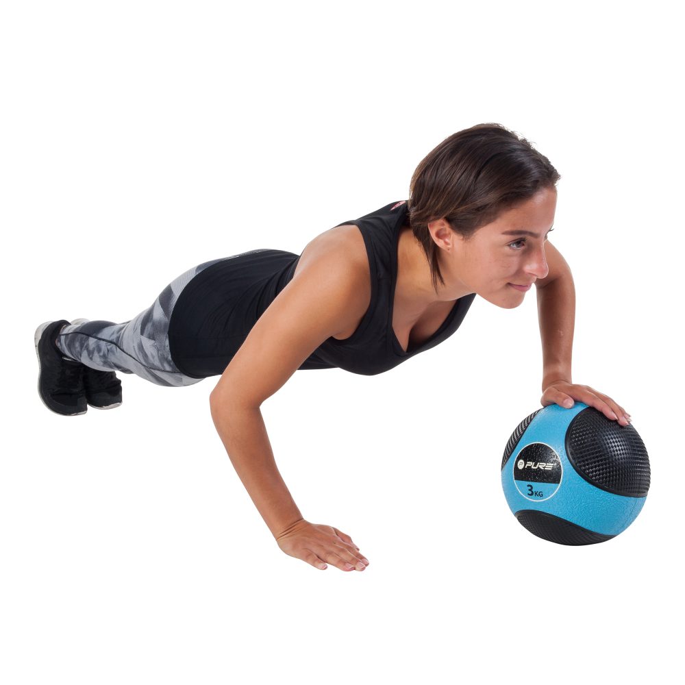 Pure 2Improve Medicine Ball 3kg light blue black
