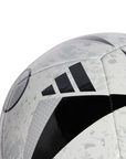 Adidas pallone Home Club Juventus IX4025 bianco-nero, pallone ufficiale con struttura cucita a macchina, camera d'aria in gomma butilica e design ispirato alla divisa Home della Juventus