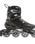 Rollerblade Zetrablade 07958600816 nero-argento, pattino in linea per uomo con scarpetta anatomica, ruote da 80mm e sistema di chiusura combinato per massimo comfort e prestazioni