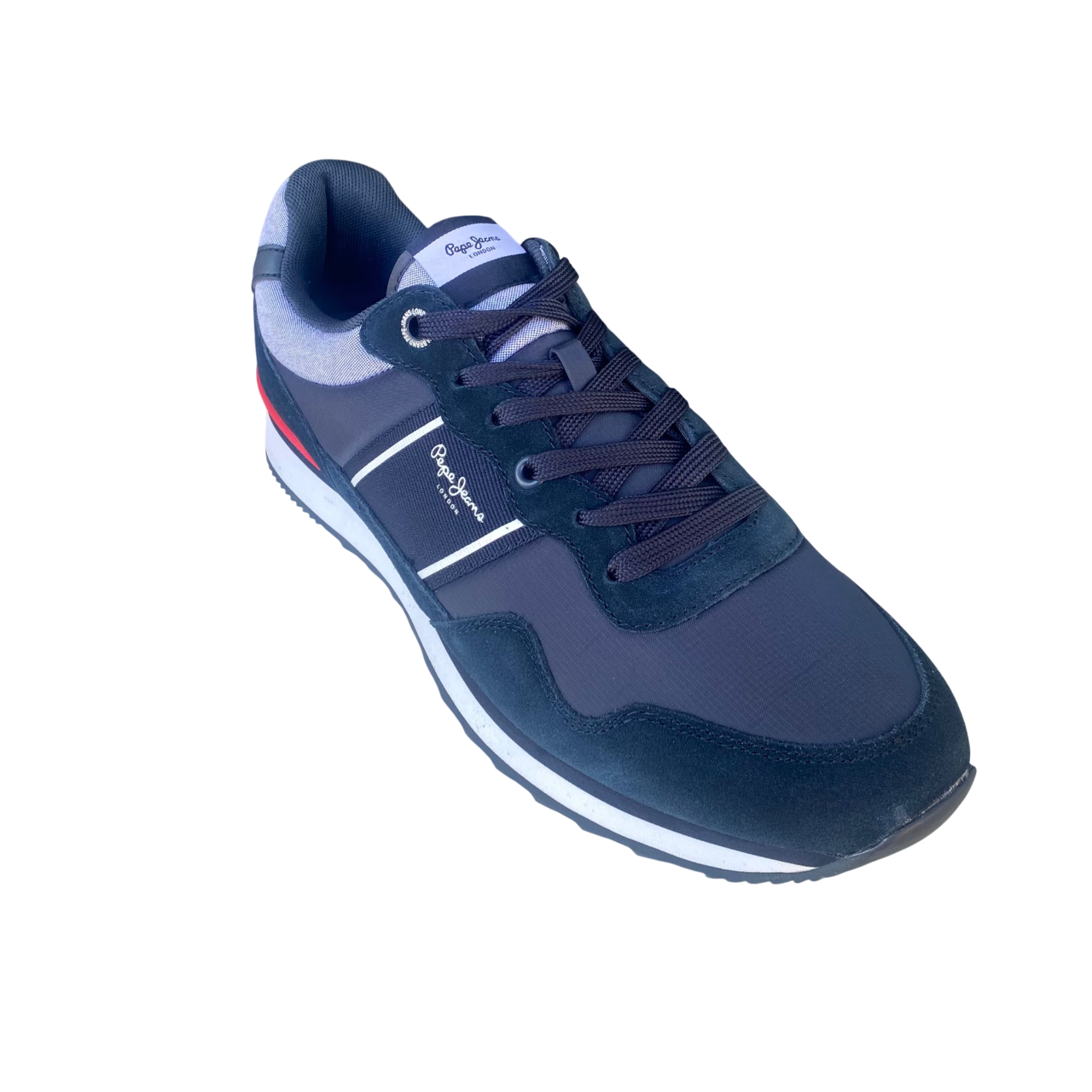PepeJeans scarpa sneakers da uomo Cross 4 Sailor PMS30702 595 blu
