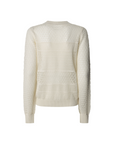 Pepe Jans maglioncino da donna lavorato Pax PL702289 808 avorio1
