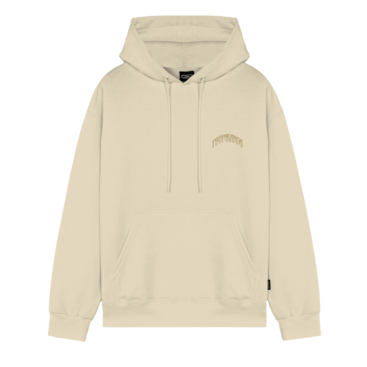 Propaganda felpa con cappuccio da uomo Triangle Panther 24FWPRFE806-130 osso