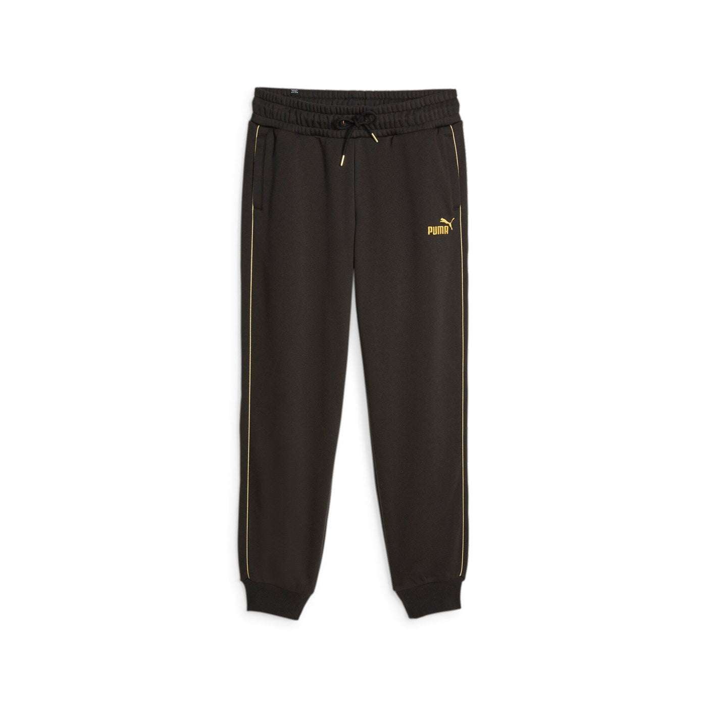 Puma Pantalone sportivo con inserti in oro 680022 01 nero
