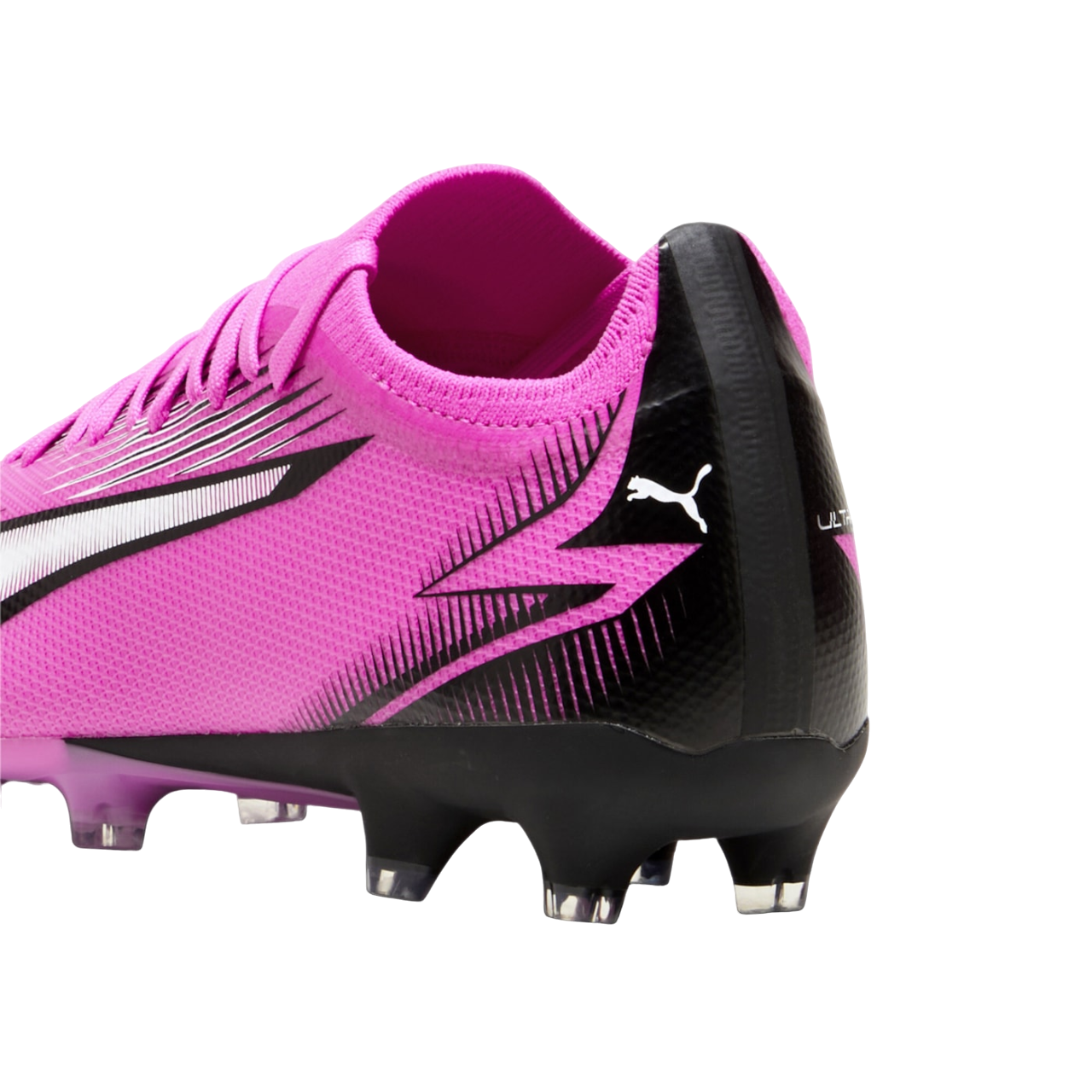 Scarpe da calcio Puma Ultra Match FG/AG 107754-01 colore veleno rosa per terreni naturali e artificiali da uomo