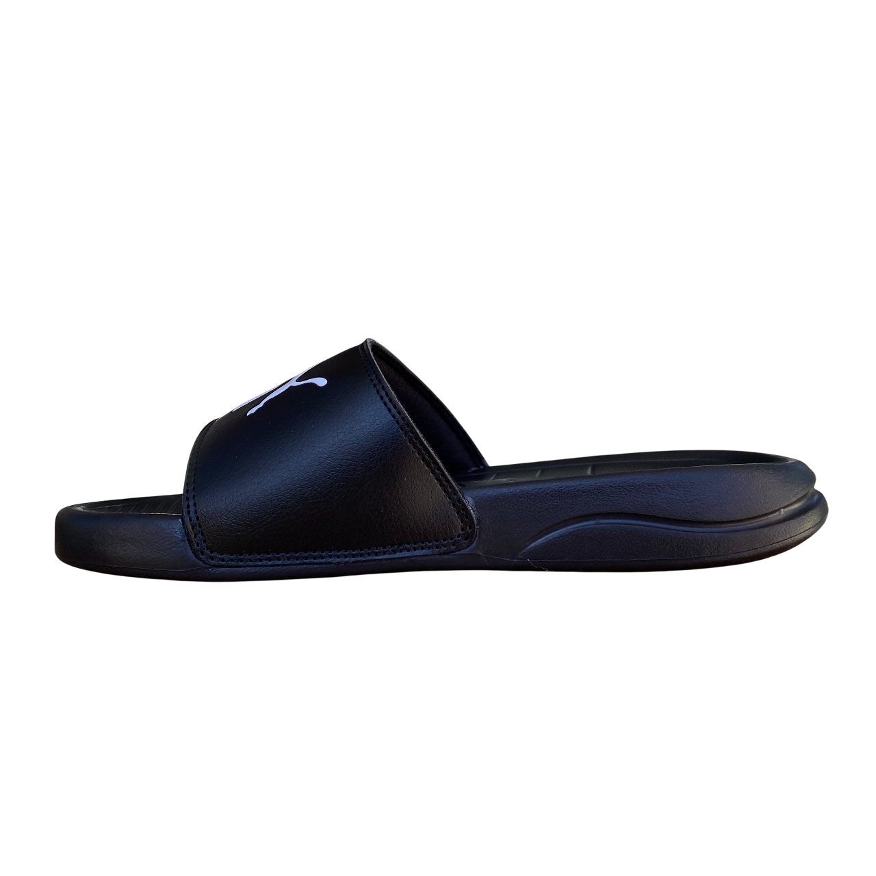 Puma ciabatta da bambino da mare piscina Popcat 20 PS 372313-01 nero-bianco
