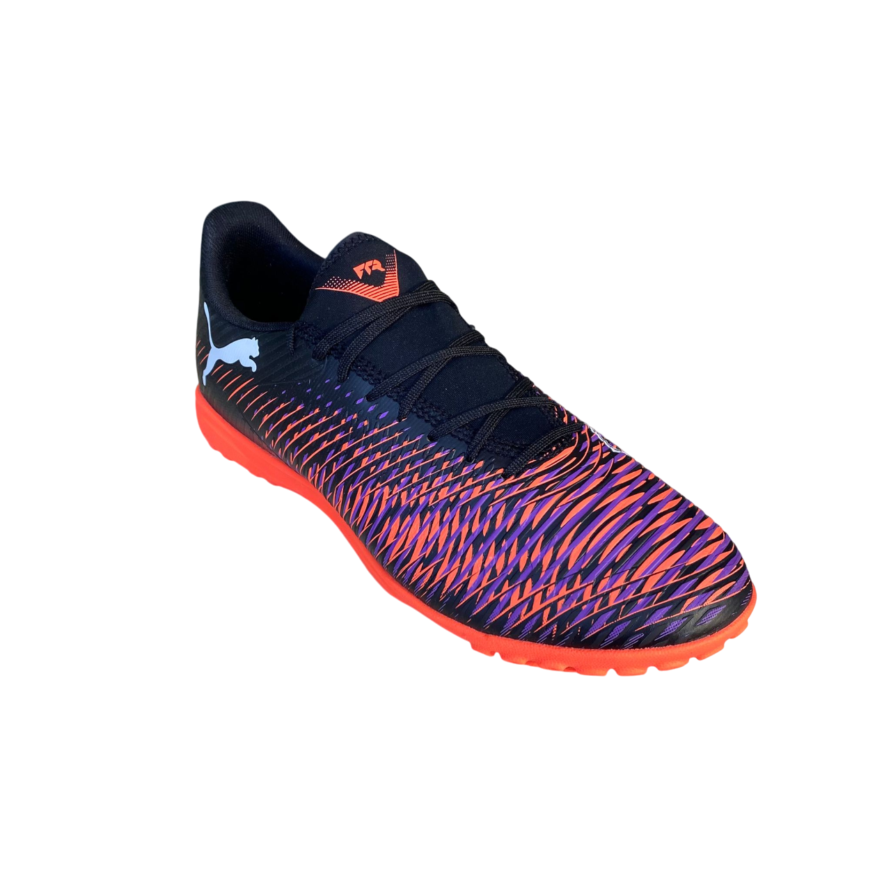 Puma scarpa da calcetto da uomo futre 8 Play TT 108378-01 nero-bianco-rosso brillante
