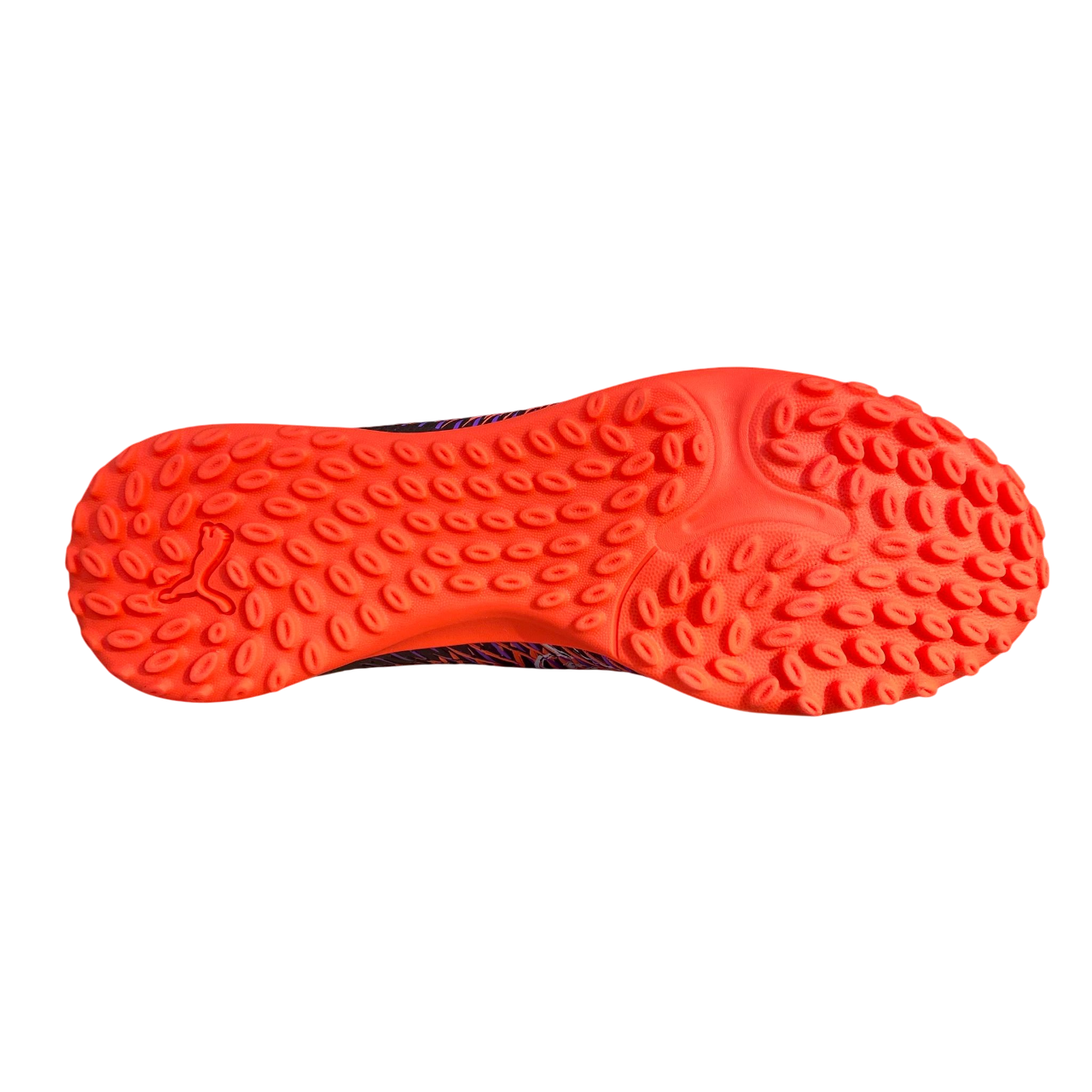 Puma scarpa da calcetto da uomo futre 8 Play TT 108378-01 nero-bianco-rosso brillante