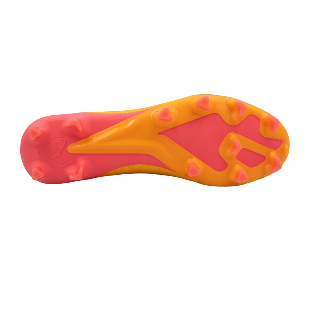 Puma scarpa da calcio da uomo Ultra Match FG/AG 107754-03 arancio tramonto-nero 3