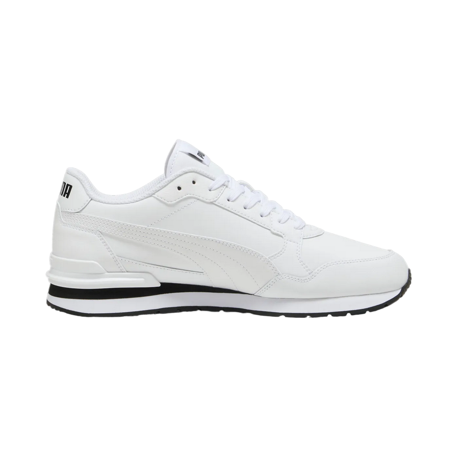 Puma scarpa sneakers da uomo ST Runner v4 L 399068-07 bianco-nero sportiamo