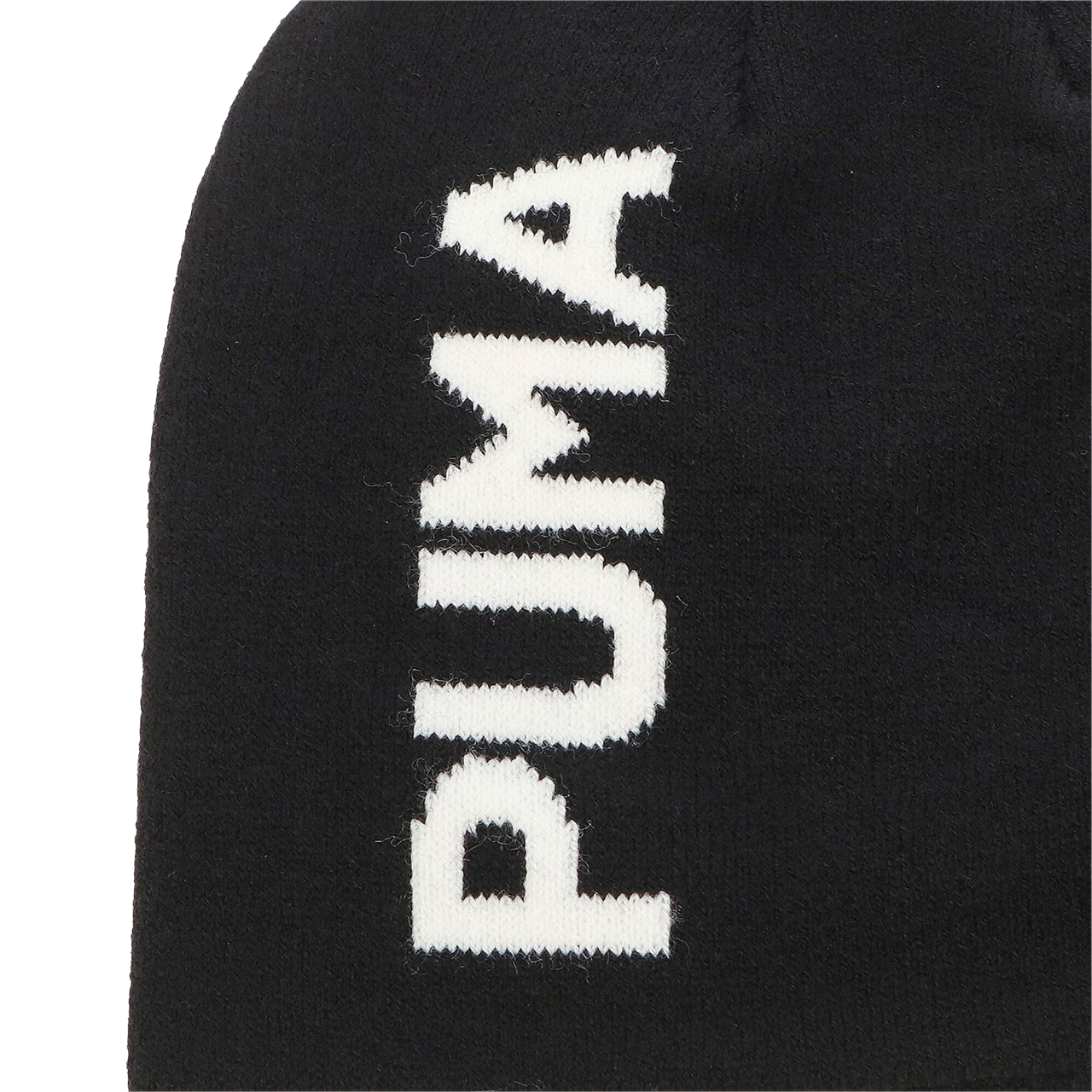 Puma cappello a cuffia con logo grande 023461-01 nero. Taglia unica