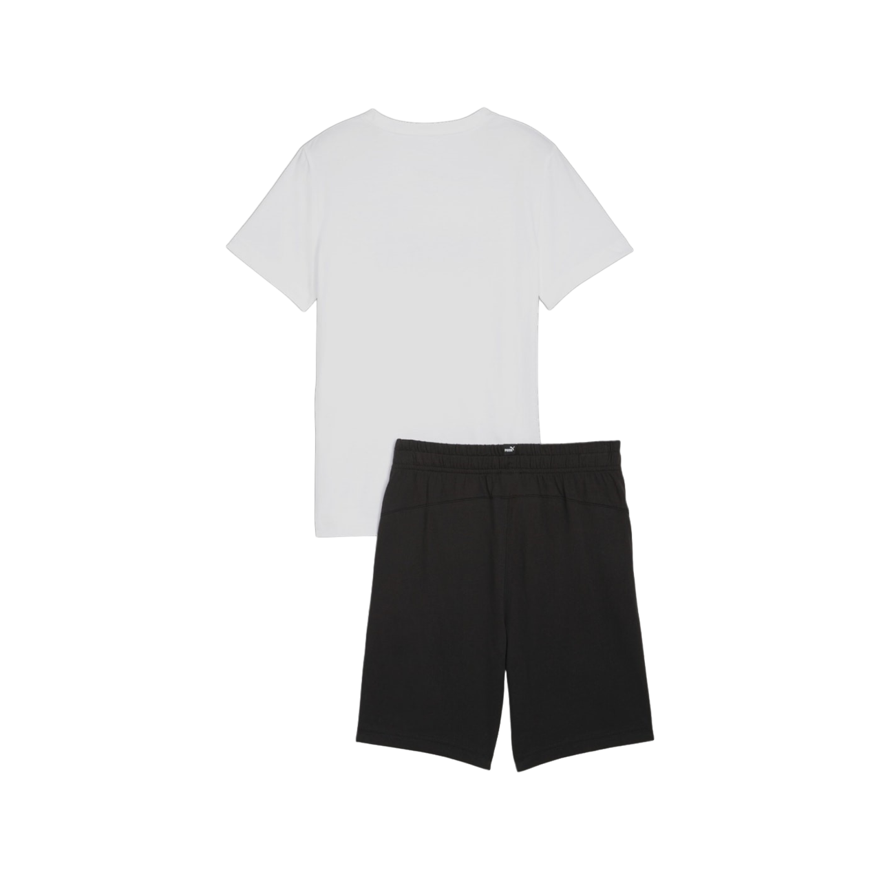 Puma complete t-shirt and shorts for boys Jersey Set 847310-24 white-black