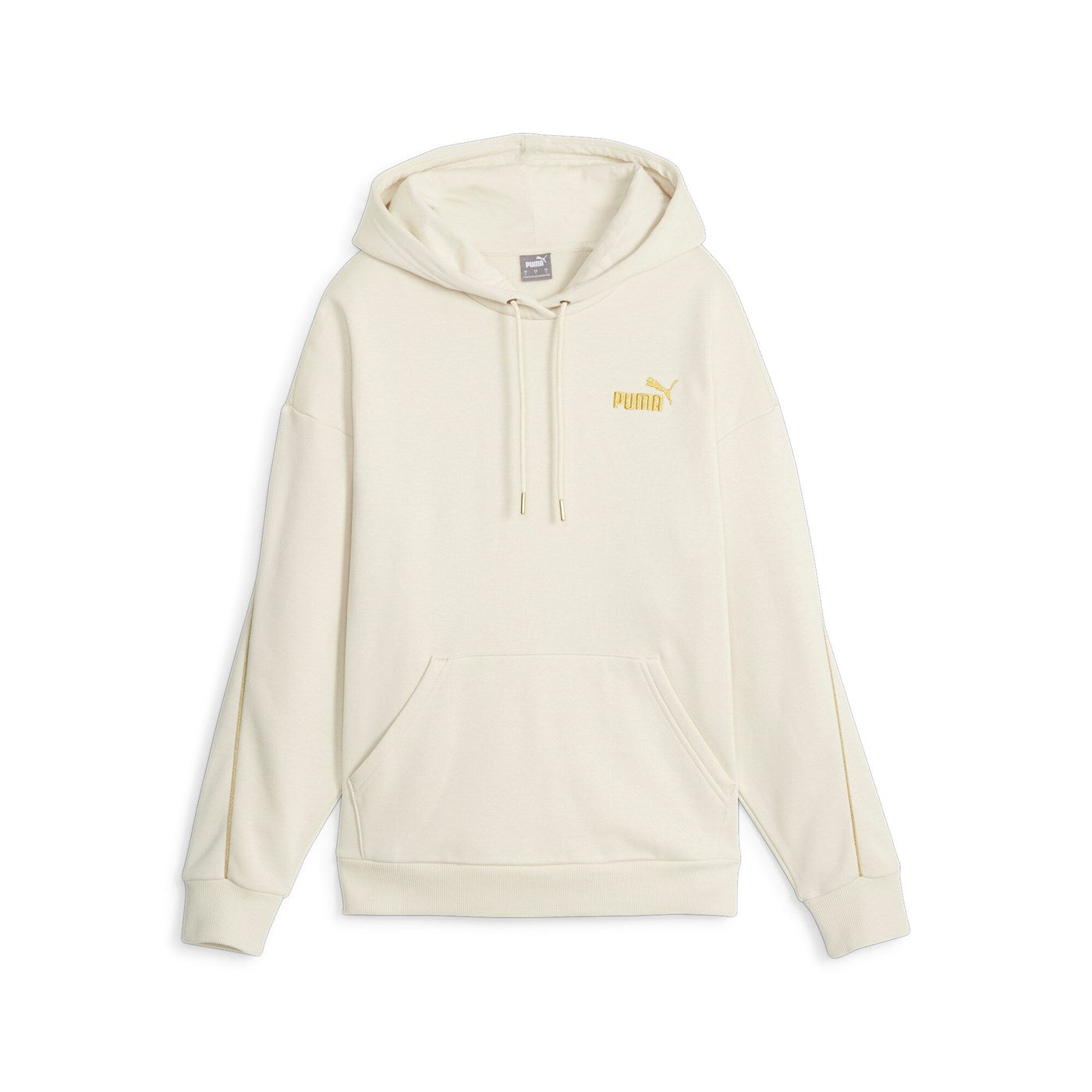 Puma felpa ESS MINIMAL bianco gold 680019 87