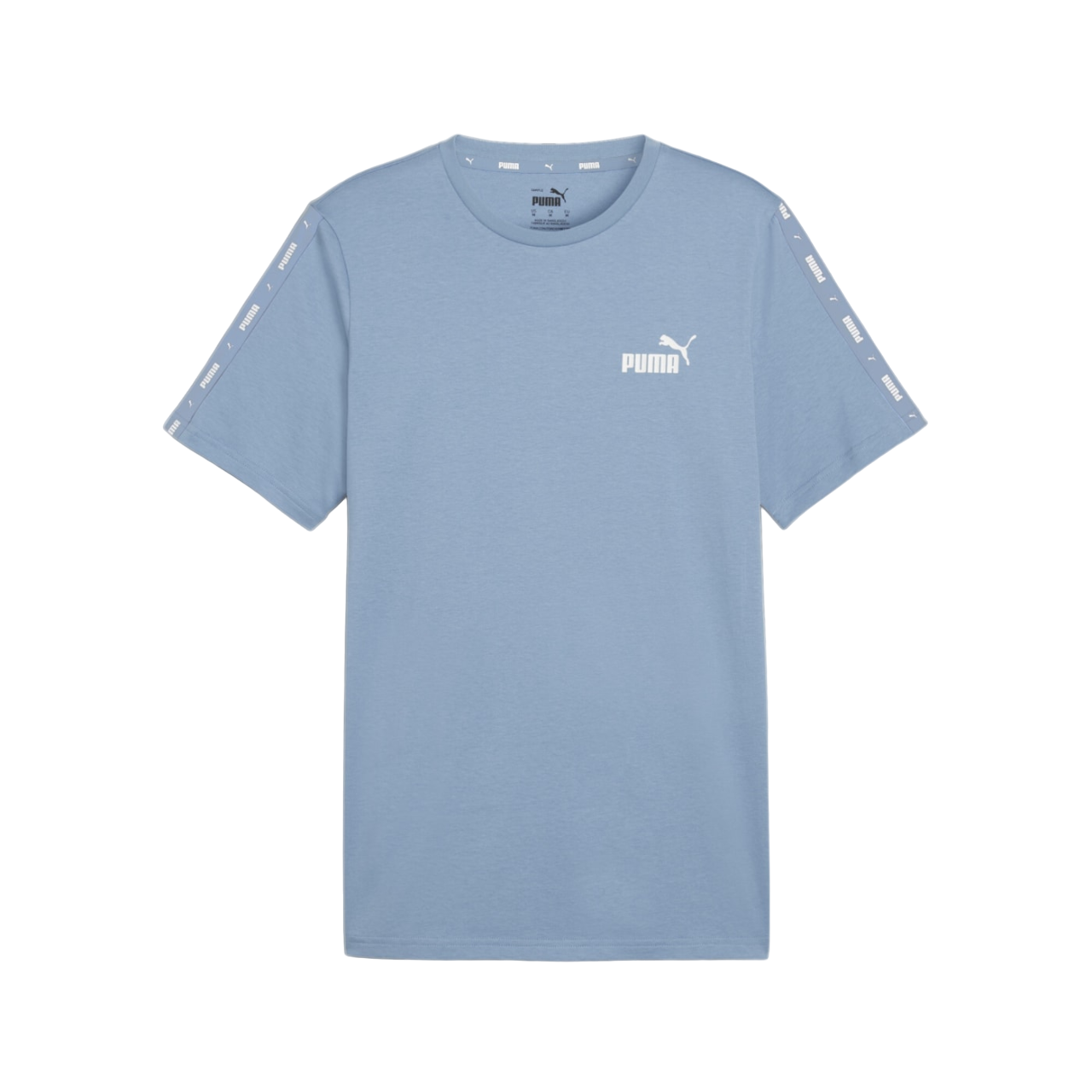 Puma men's short sleeve t-shirt ESS+ 847382 20 light blue