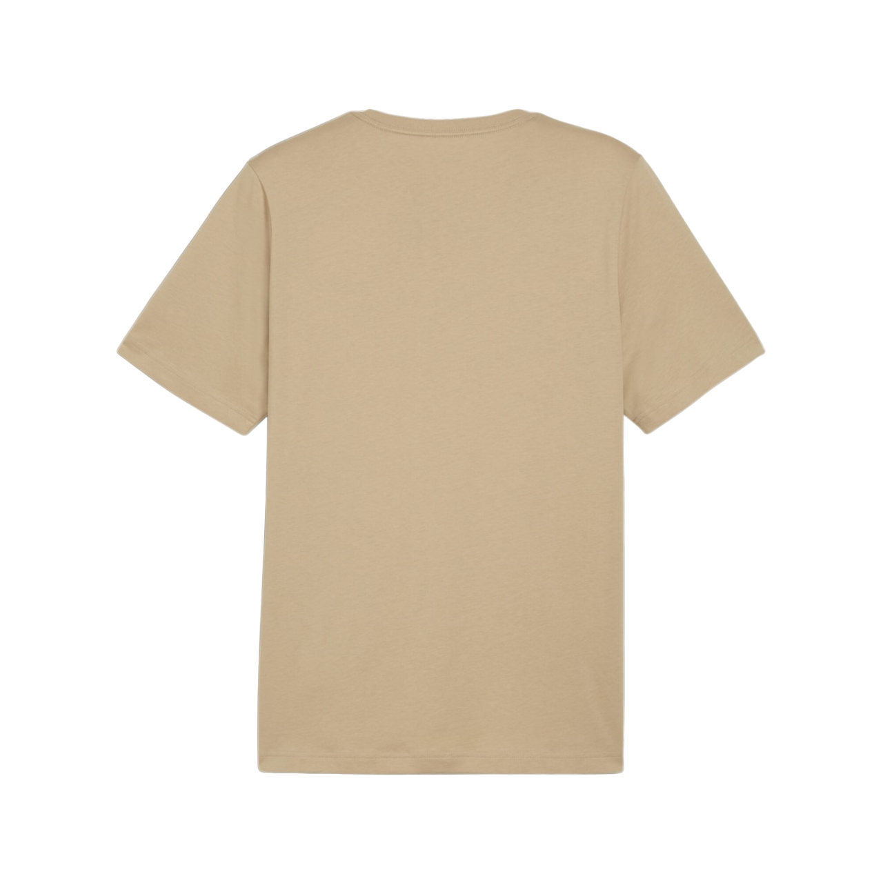 Puma men's short sleeve t-shirt with small ESS logo print 586669-78 dove grey