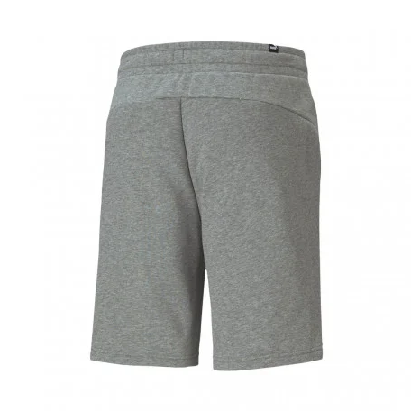 Puma men's sports shorts in cotton jersey 586742-03 light grey