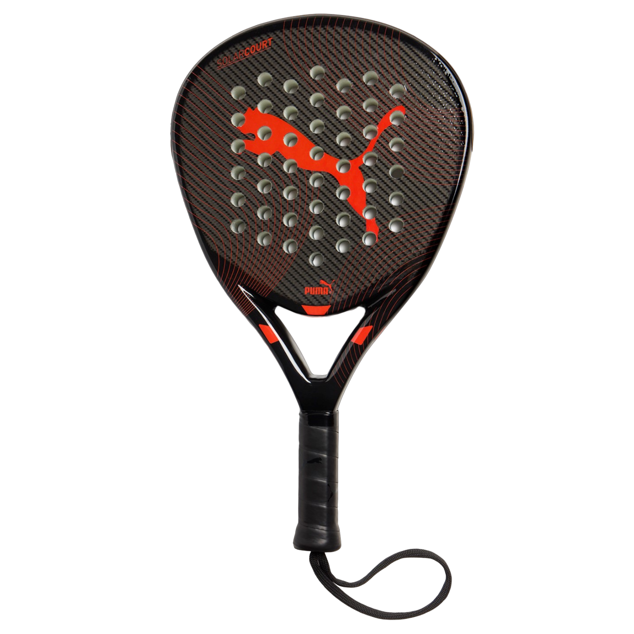 Puma racchetta da padel SolarCOURT 049019 01 nero rosso