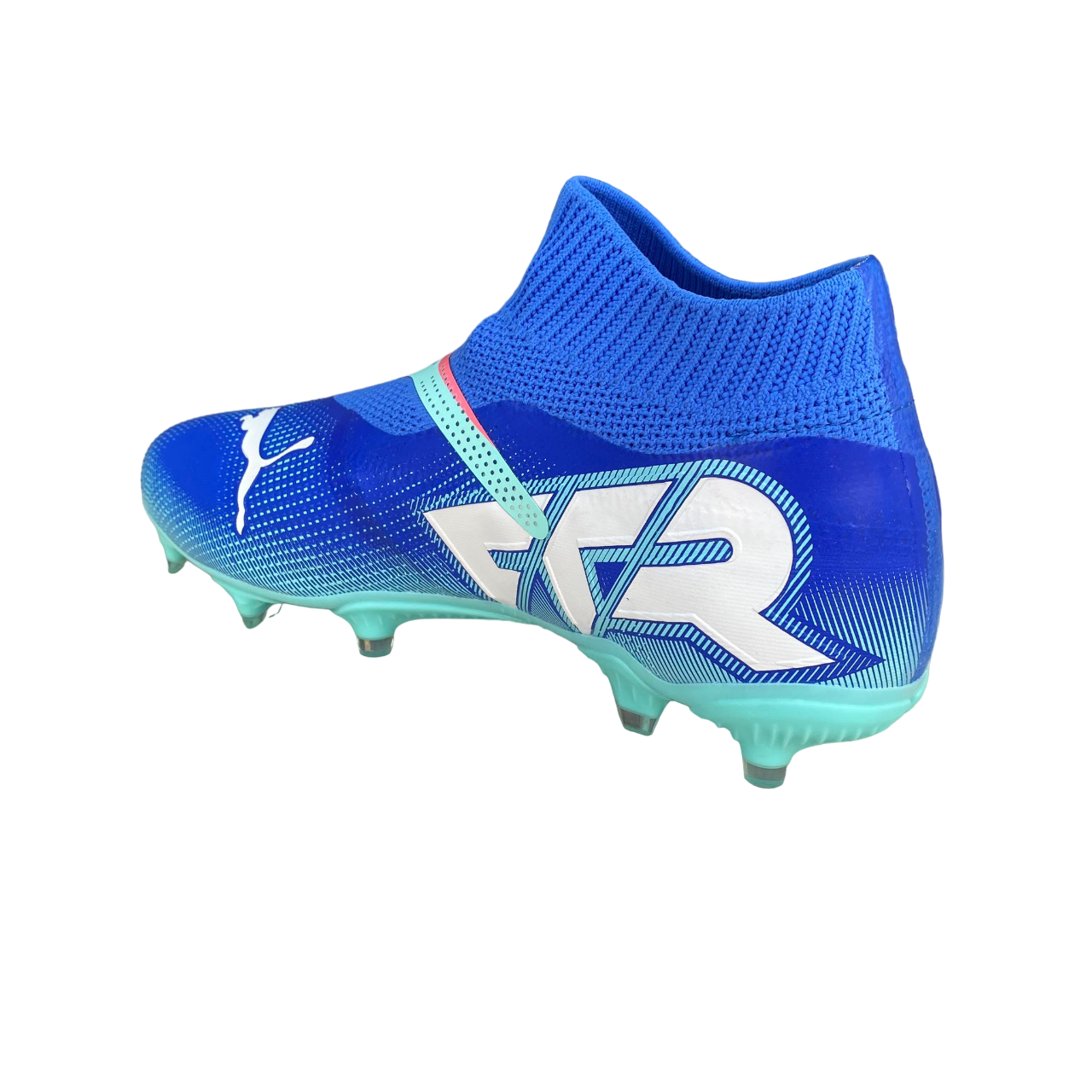 Puma scarpa da calcio da uomo Future 7 Match+ LL FG/AG 107928-01 blu azzurro-bianco