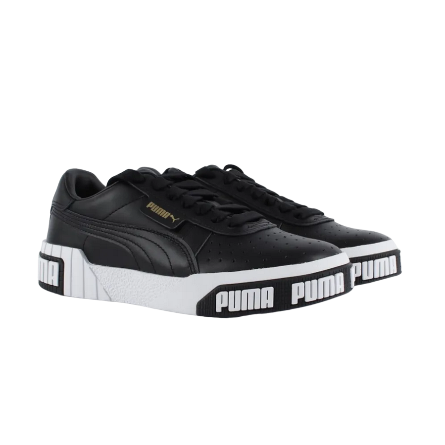Puma Cali Bold women's sneakers shoe 370811 03 black white