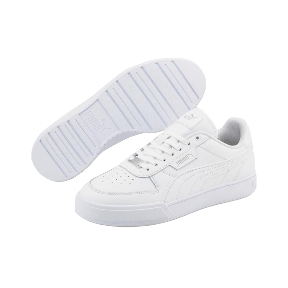 Puma scarpa sneakers da uomo Caven Dime 384953 02 bianco argento